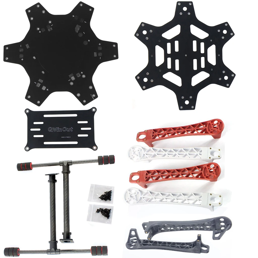JMT DIY F550 6-Axle RC Hexacopter Drone Kit, the battery is fully charged and disconnected in time not to charge for a long time.