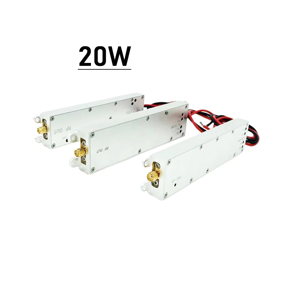10W 20W Anti Drone module, the output interface of this module is female port . your antenna should be with corresponding frequency