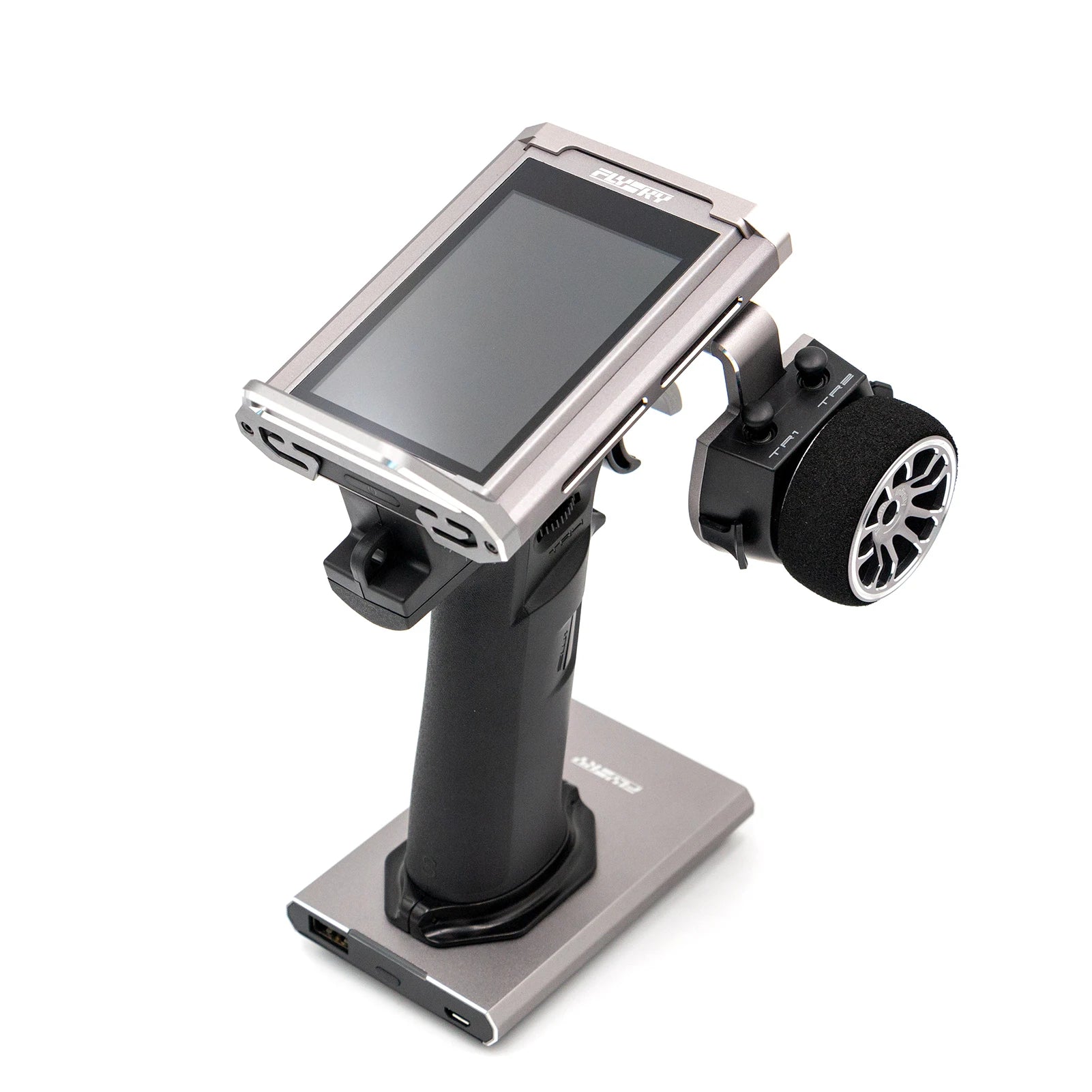 our unique ergeronmoic steering bracket design can be rotated a full 180