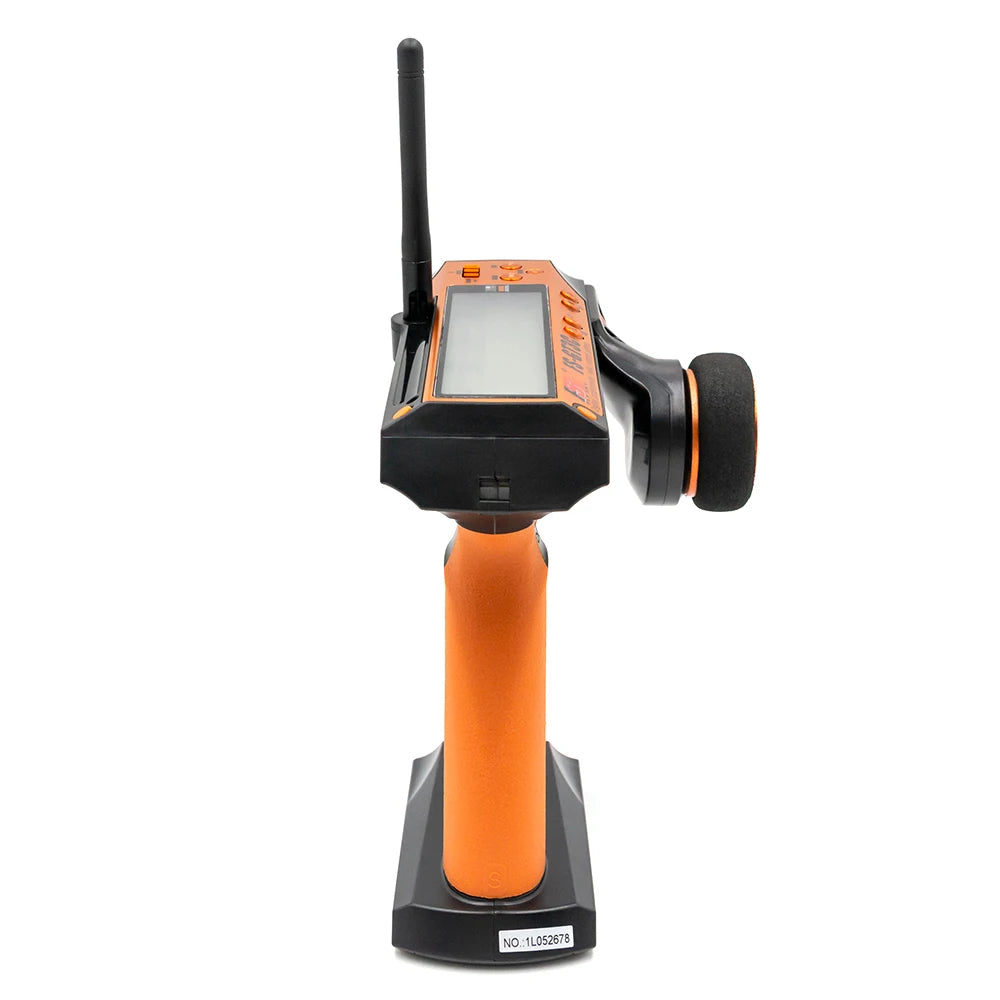 Flysky FS-GT3C transmitter is powered by a rechargeable 