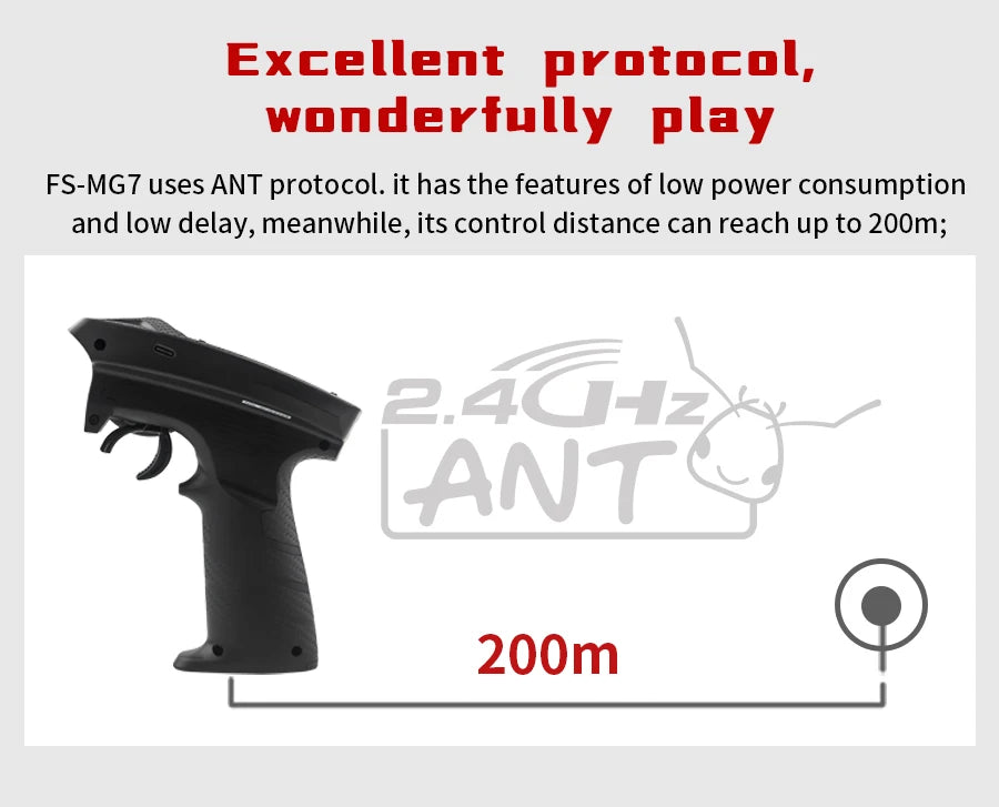 wondertully play FS-MG7 uses ANT protocol . it has features of