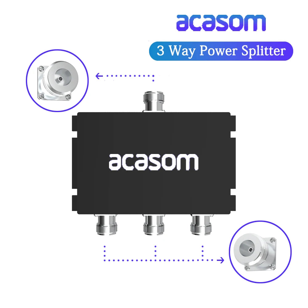 2-3-4 Way Helium Power Splitter 8