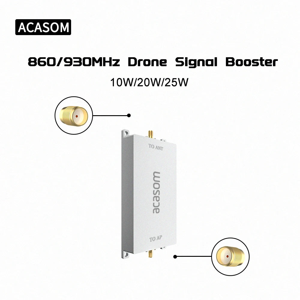 ACASOM 860/930MHz Drone Signol Booster 10w