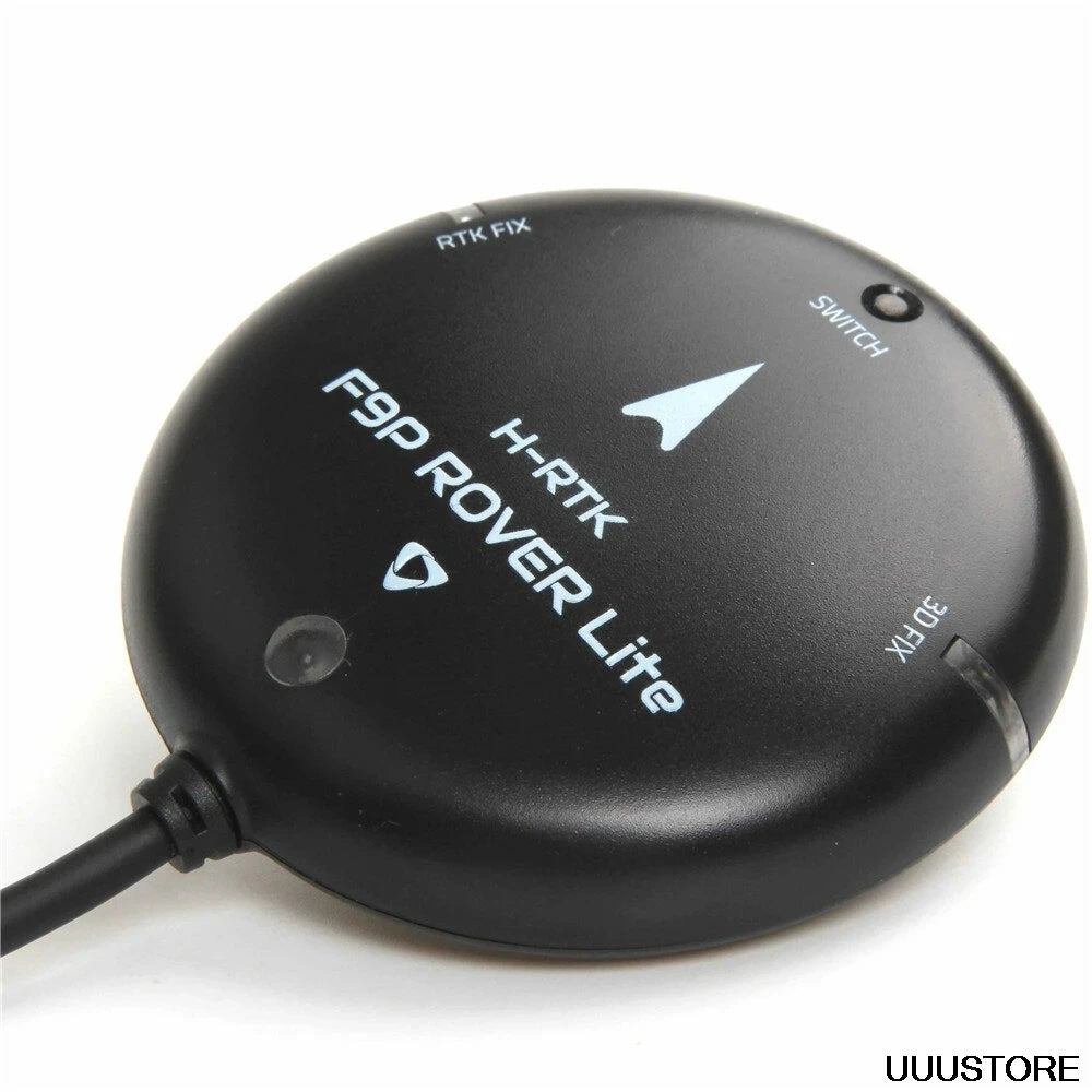 Holybro H-RTK F9P Rover Lite GPS, this model can greatly minimize the cost of large swarm drone projects . due to the