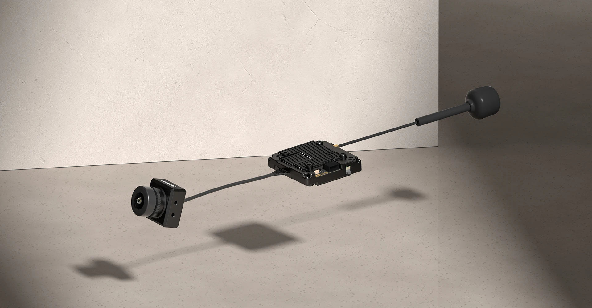 Optimized the installation place of the antenna, so as to better protect the VTX