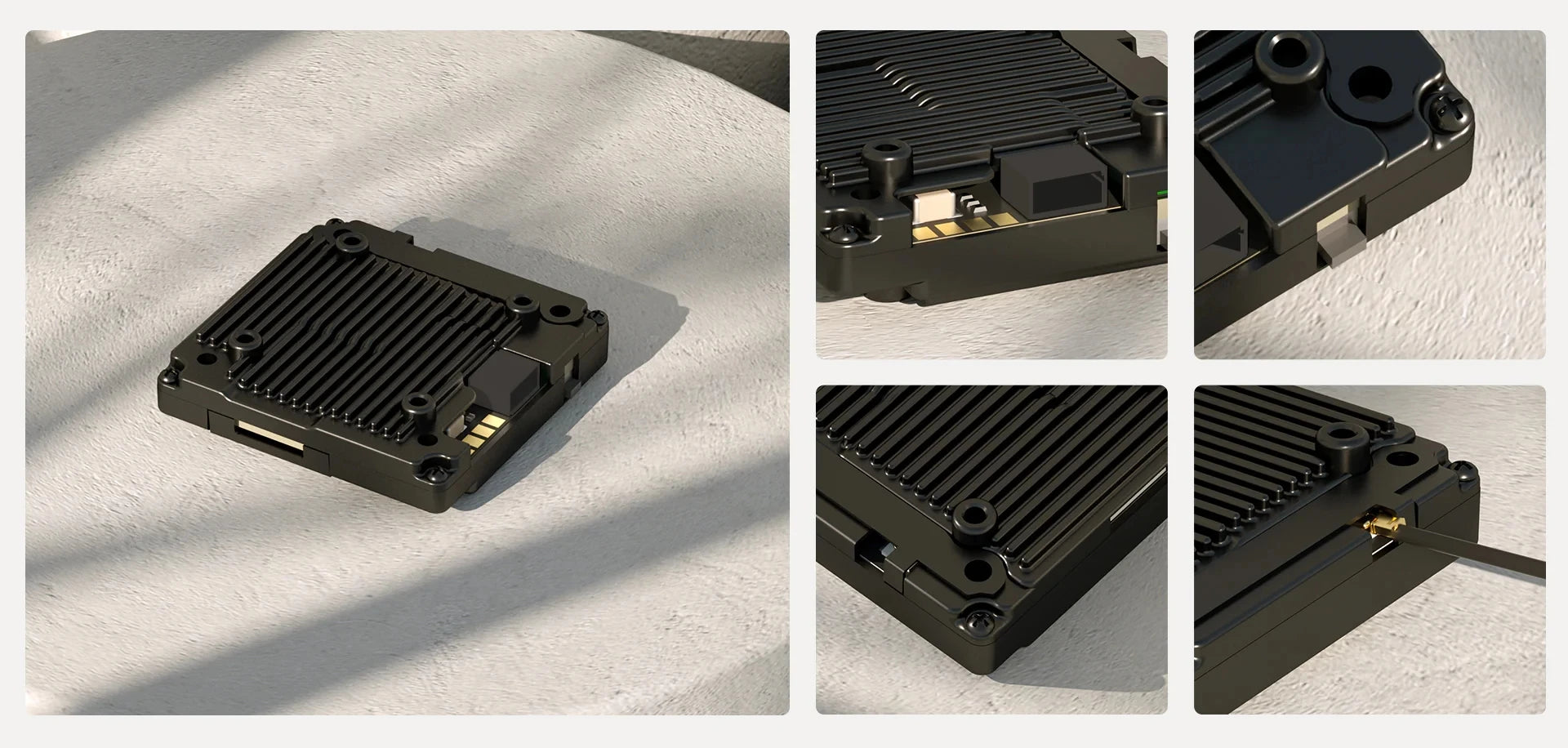 HDMI Output Turn on the ranging mode to display the distance between the drone and gogg