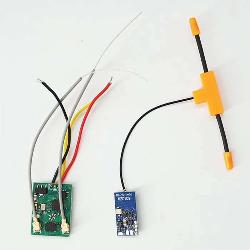 الطائر R1 V2 Mini 2.4Ghz 16CH استقبال D16 بروتوكول SBUS إشارة Tlite XT18S لطائرة RC بدون طيار متينة سهلة التركيب وسهلة الاستخدام 11 press "bind" on the transmitter, the RED LED flashing indicates binding successfully
