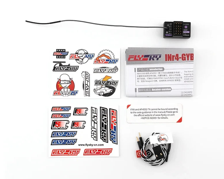 FlySky INr4-GYB Receiver, ACRrat Ta amiom Aih Hid Fu Suushen