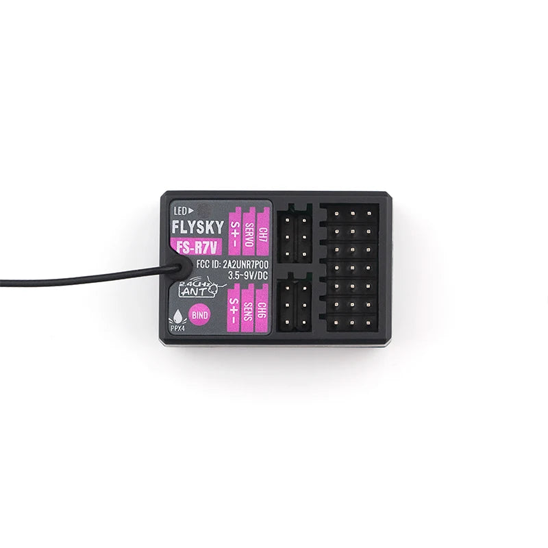 Flysky 2.4G ANT Protocol Receiver, [ FCC ID: 2A2UNRZPOO 3.,5-9v/