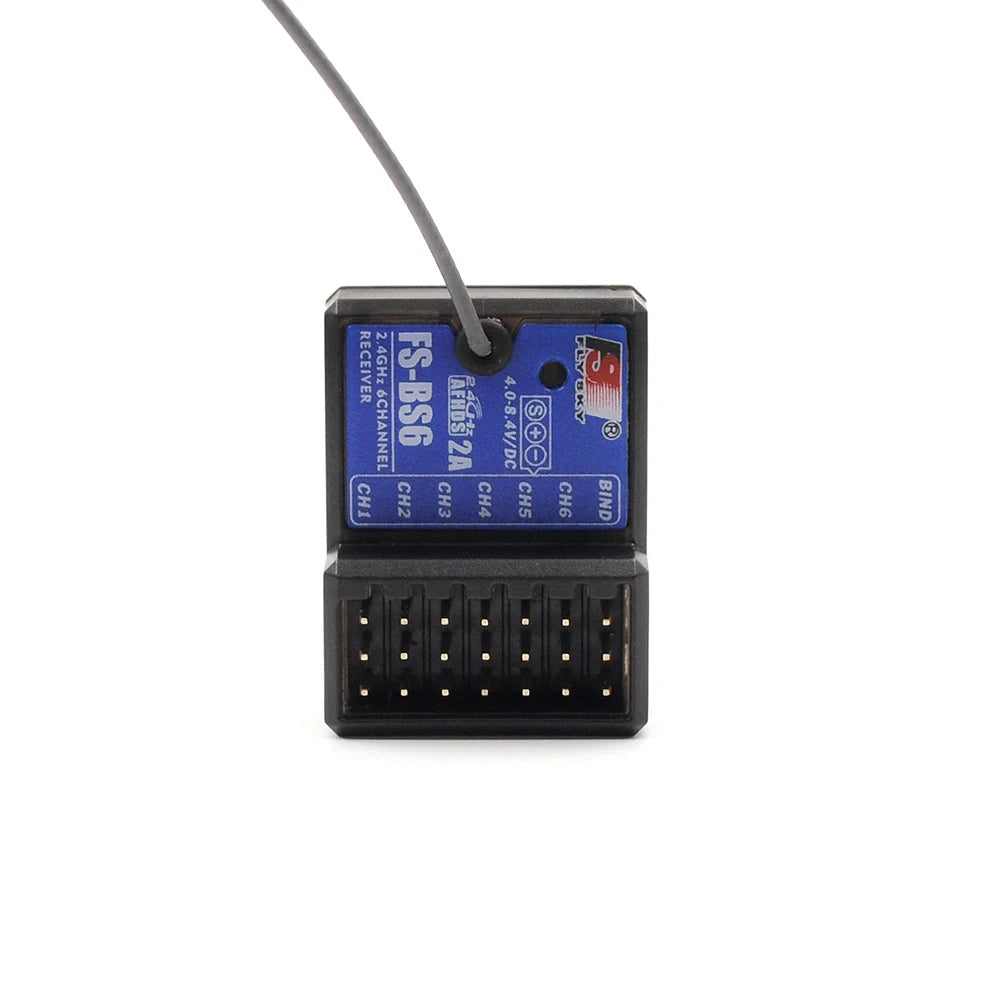 FlySky FS-BS6  2.4Ghz 6CH  Receiver, Flysky FS-BS6 Receiver 2.4GHz RF Receiver 1 * Cable