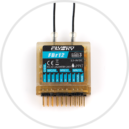 FlySky FBr12 Receiver, FBr1Z Rinu93 Cslovic PPX7 Kpario