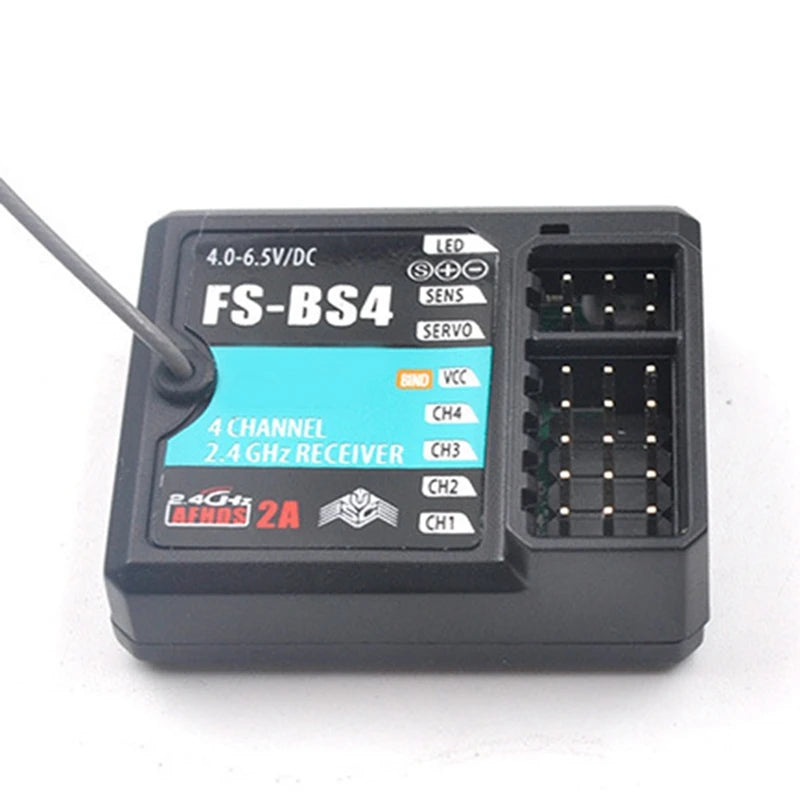Flysky FS-BS4 Receiver, Leo 4.0-6.5vidc (NS FS-BS4 (H4 4