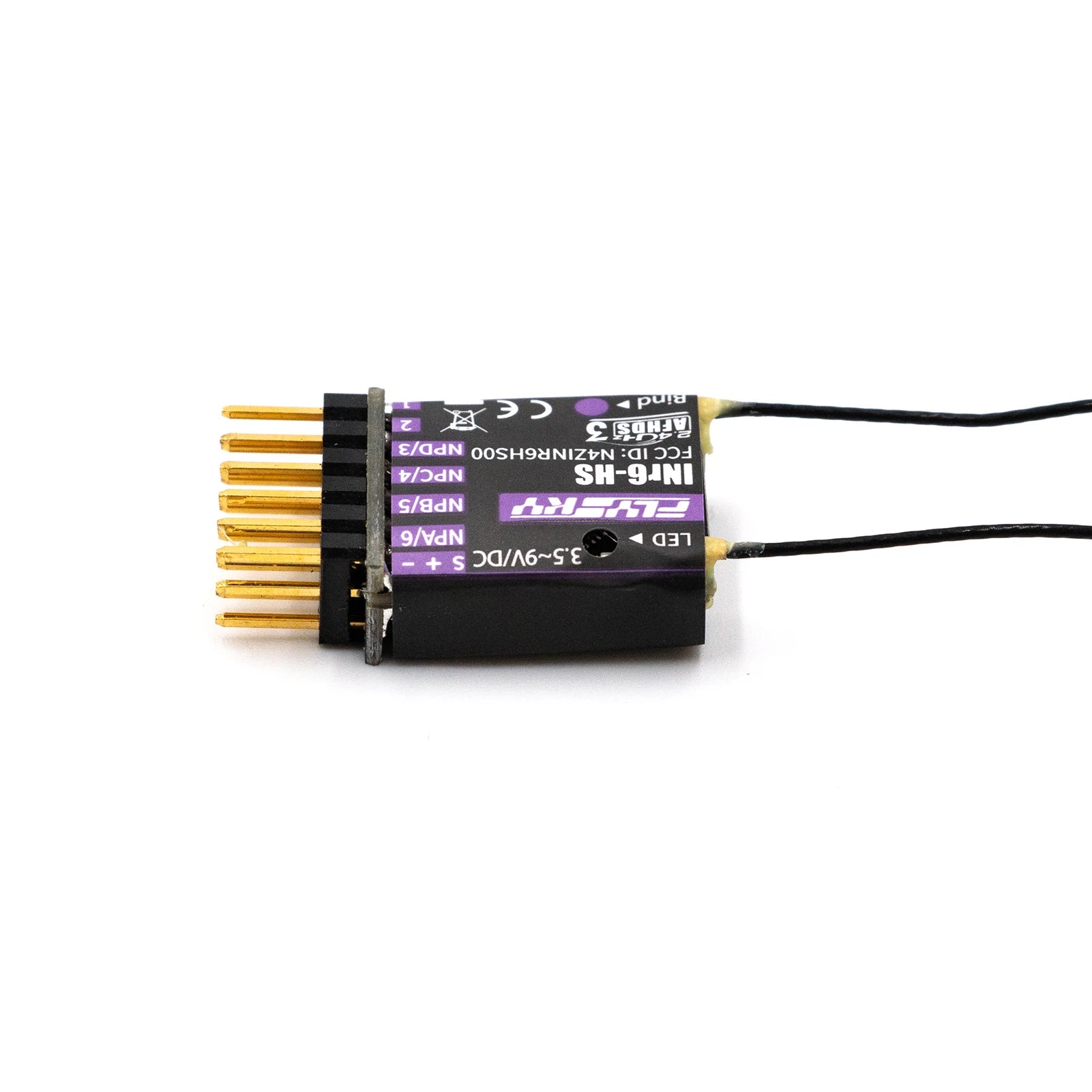 FlySky INr6-HS 2.4GHz 6CH Receiver, bIOdN SH-9JNIZVN 037 $ JO/n