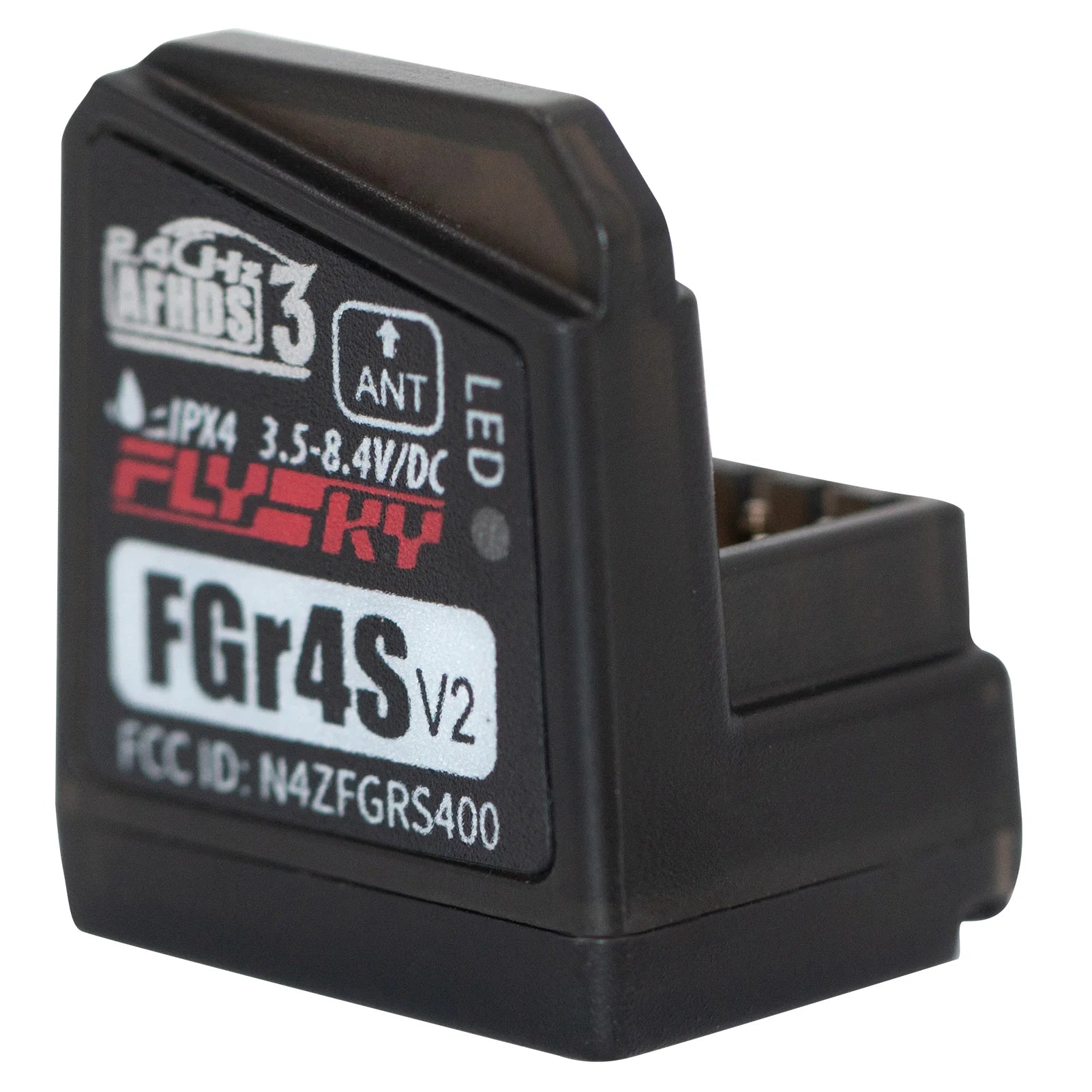 Flysky FGR4S V2 Receiver, ANT eplt 3,5-8.4v/Dc FL FGr
