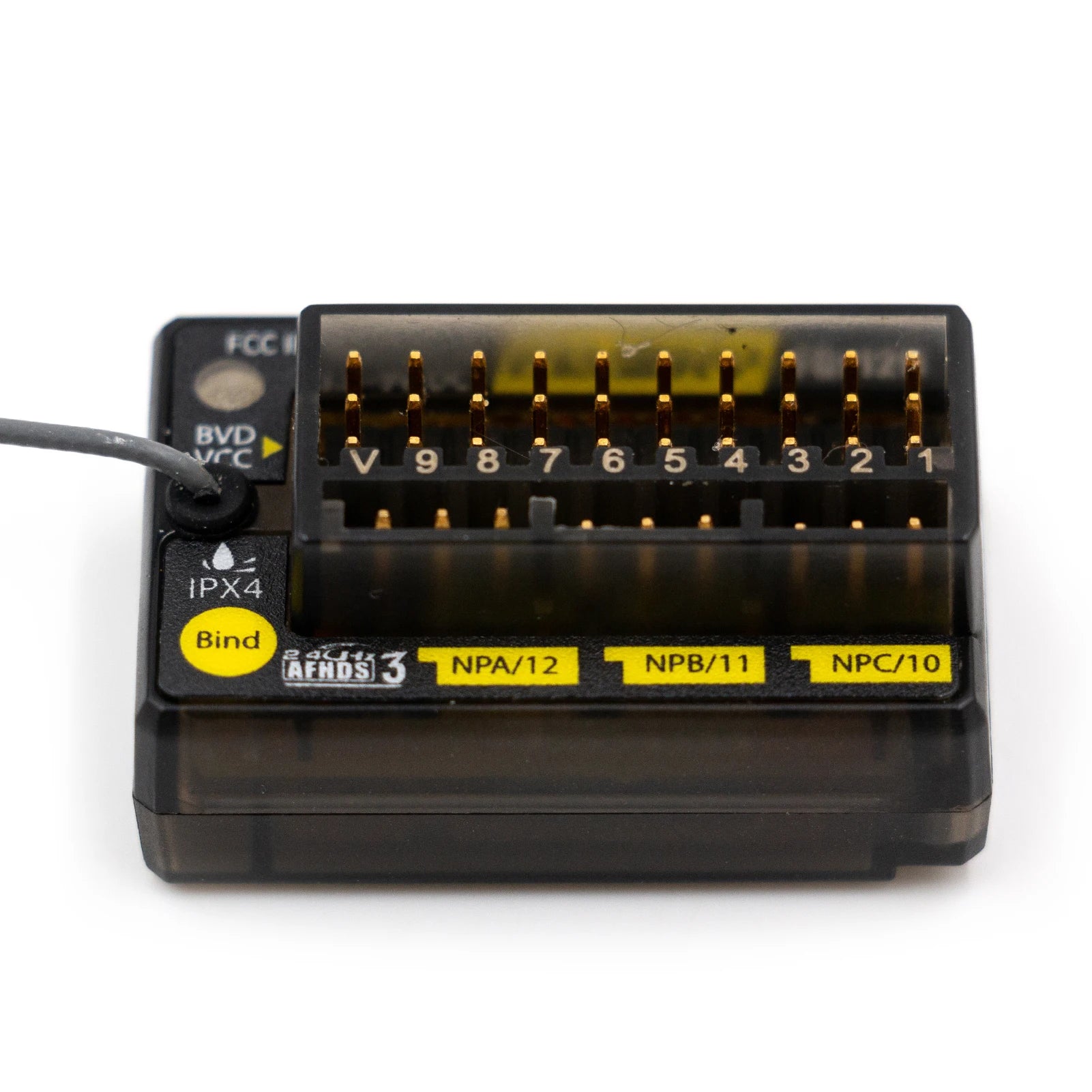 FLYSKY FGr12B 2.4GHz 12CH Receiver, Using a single-antenna bidirectional transmission system and output PWM/