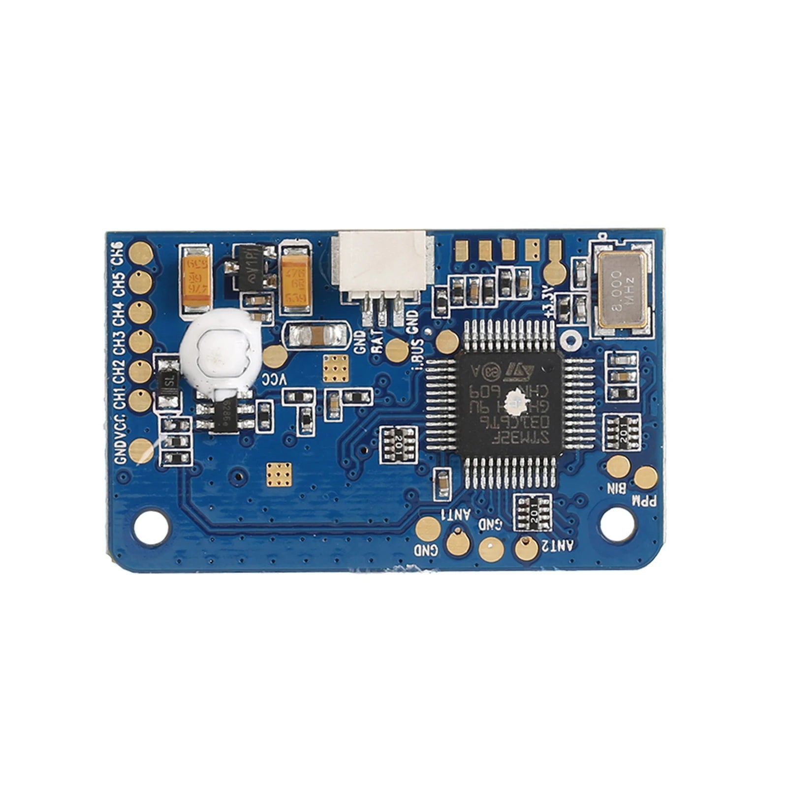 FlySky FS-X6B 2.4G 6CH Receiver, the two-way transmission can detect the battery voltage of the drone
