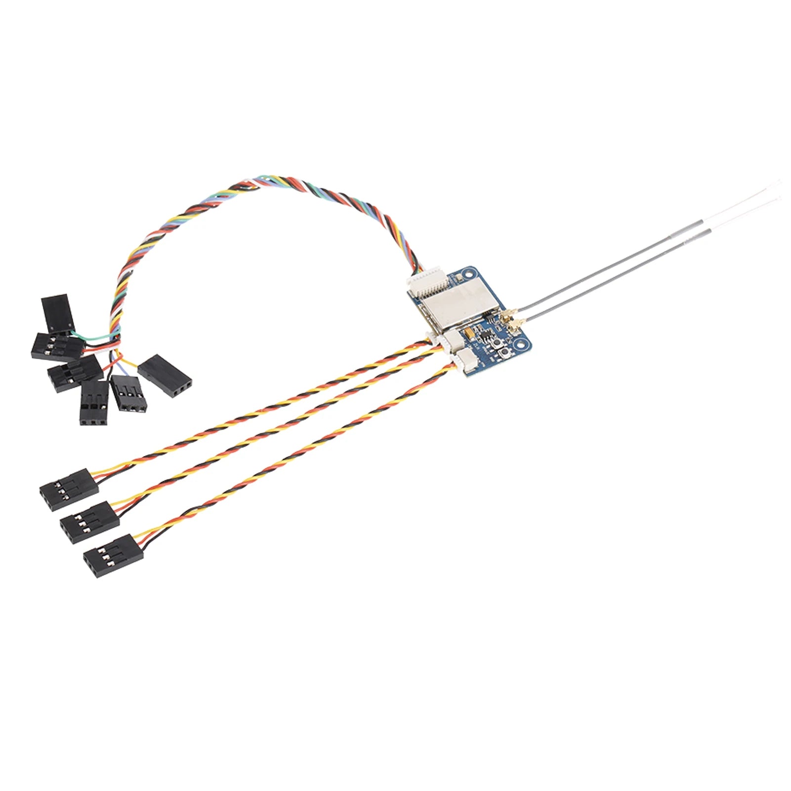 FlySky FS-X6B 2.4G 6CH Receiver, use the AFHDS 2A protocol and dual omnidirectional antenna with superior noise reduction
