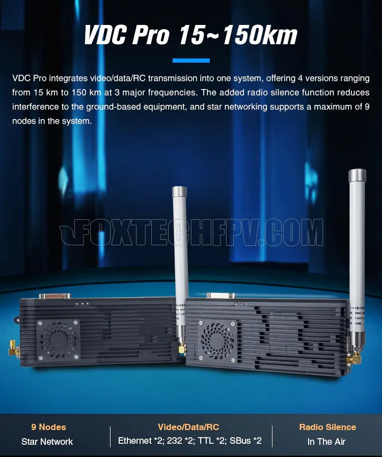 the added radio silence function reduces interference to the ground-based equipment . star networking supports