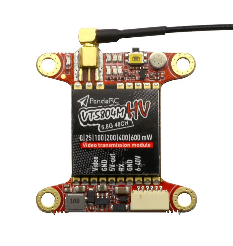 PandaRC VT5804M V2 VT5804 HV MAX VTX, FPV Video Transmitter 5.8G 48CH 25/100/200/400