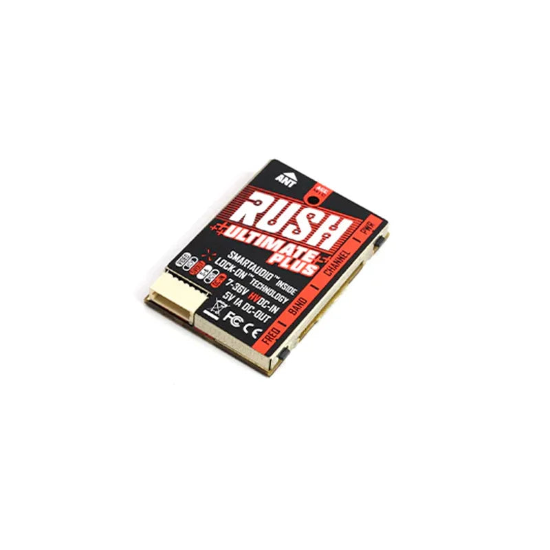 RUSH TANK Ultimate PLUS VTX - 5.8 جيجا هرتز 48CH 2-8s 800 ميجاوات جهاز إرسال الفيديو مع صوت ذكي AGC MIC FPV Racing Drone 10 RUSH TANK Ultimate PLUS VTX, SMARTAUDIQ 'lock-ON 1"Wside 7J6v