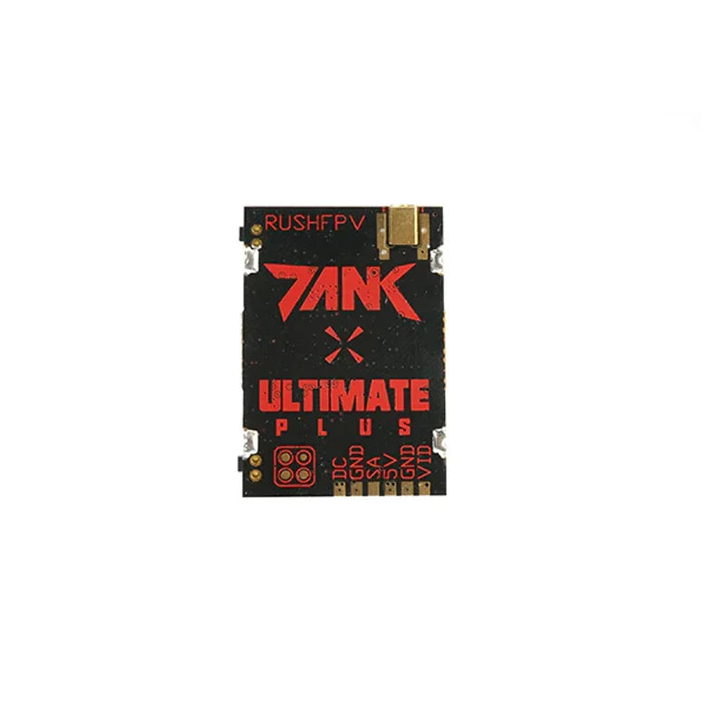 RUSH TANK Ultimate PLUS VTX - 5.8 جيجا هرتز 48CH 2-8s 800 ميجاوات جهاز إرسال الفيديو مع صوت ذكي AGC MIC FPV Racing Drone 11 RUSH TANK Ultimate PLUS VTX, this VTX is a great choice for your next race build . removing all