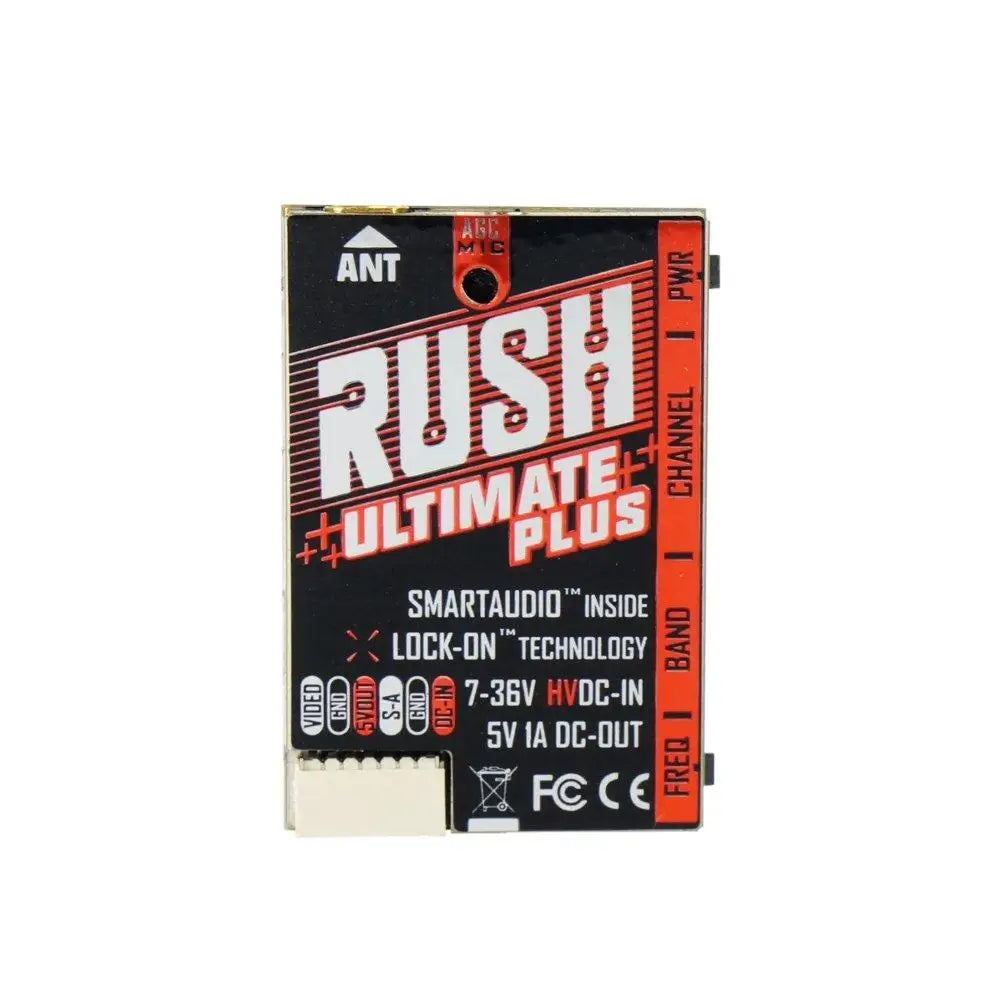 RUSH TANK Ultimate PLUS VTX - 5.8 جيجا هرتز 48CH 2-8s 800 ميجاوات جهاز إرسال الفيديو مع صوت ذكي AGC MIC FPV Racing Drone 12 RUSH TANK Ultimate PLUS VTX, they kept the full metal casing so it's till a TANK
