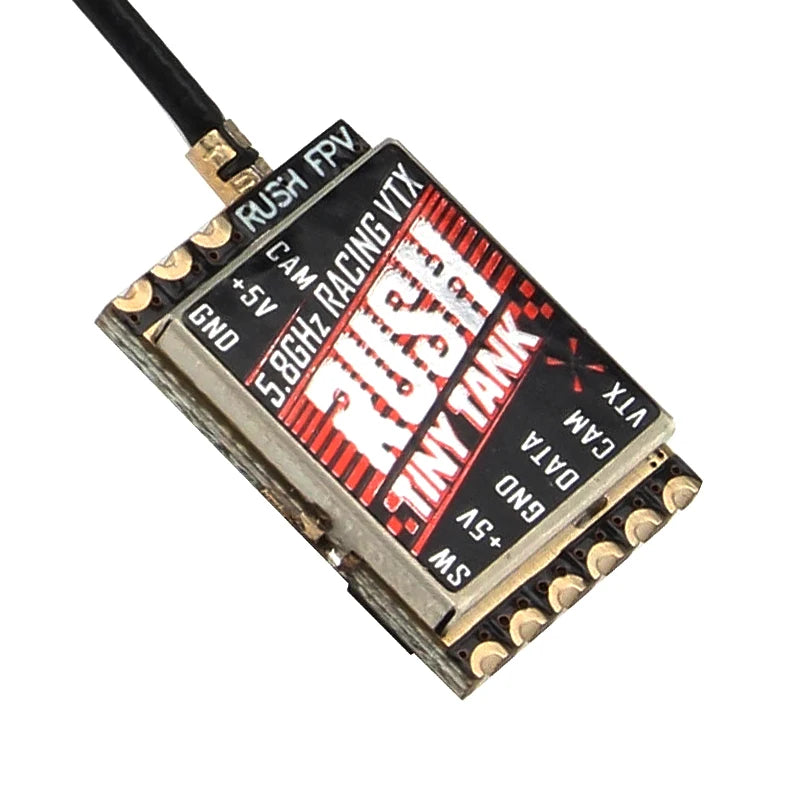 Rushfpv RUSH Tiny TANK Nano VTX, the PIT mode allows you to start VTX at any time, even when the race