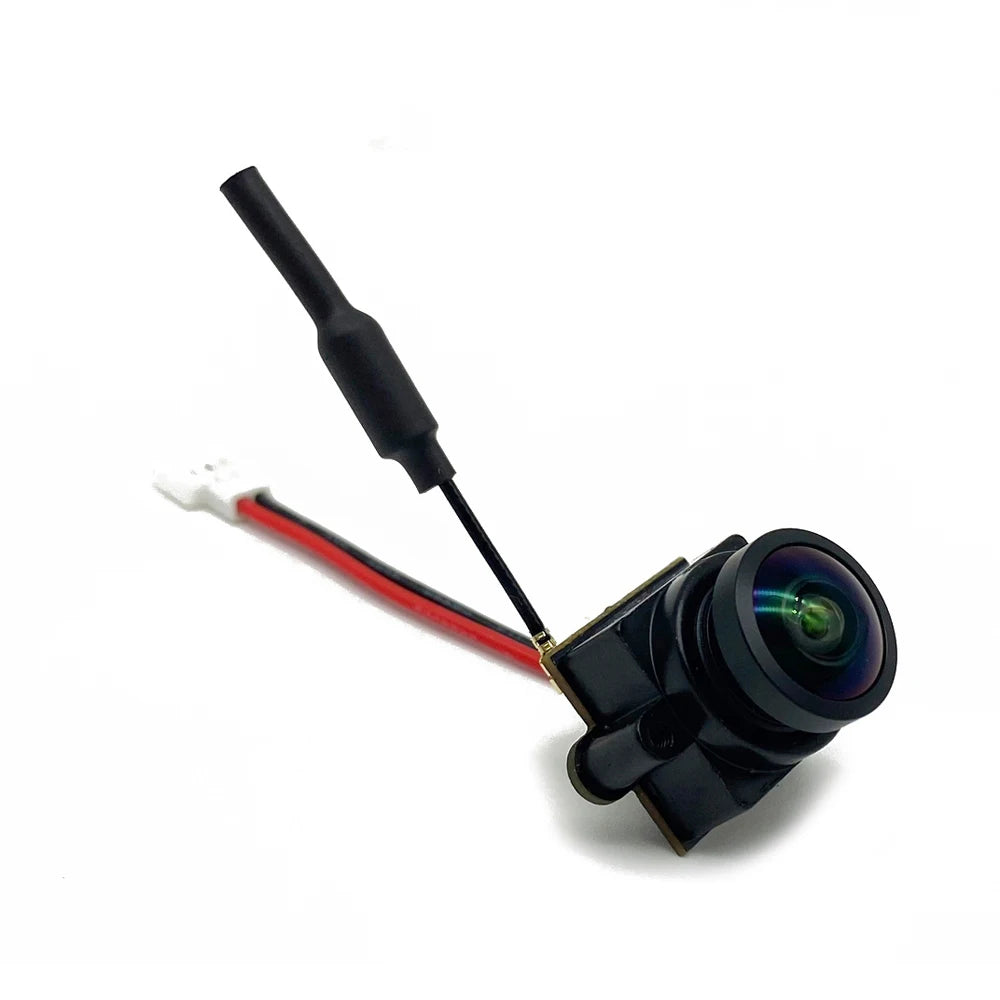 جهاز إرسال RXCRC 5.8G FPV 48CH 25mW VTX-CAM مع كاميرا 1000TVL 180 درجة AIO لأجزاء طائرة السباق بدون طيار FPV الداخلية RC 19 Image flipping capability enhances versatility, suitable for diverse flight configurations