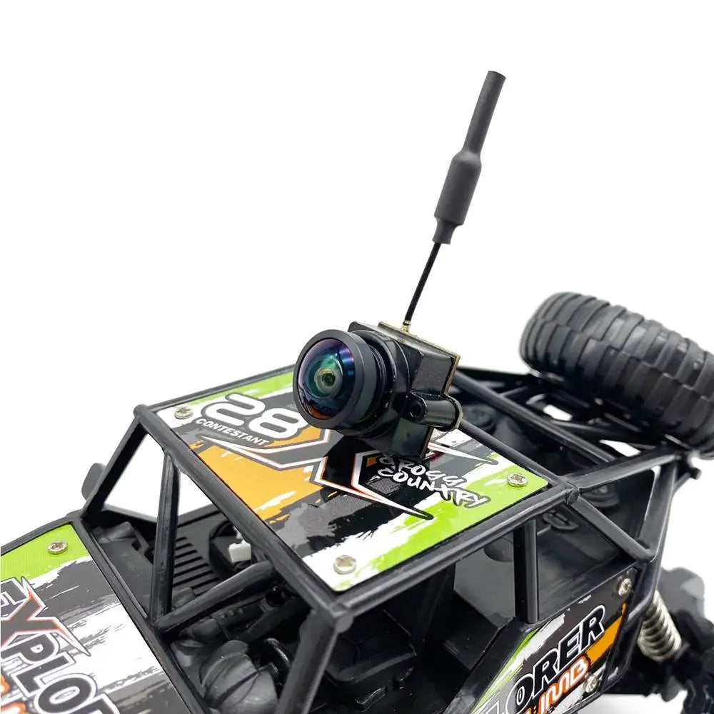 جهاز إرسال RXCRC 5.8G FPV 48CH 25mW VTX-CAM مع كاميرا 1000TVL 180 درجة AIO لأجزاء طائرة السباق بدون طيار FPV الداخلية RC 23 RXCRC 5.8G FP