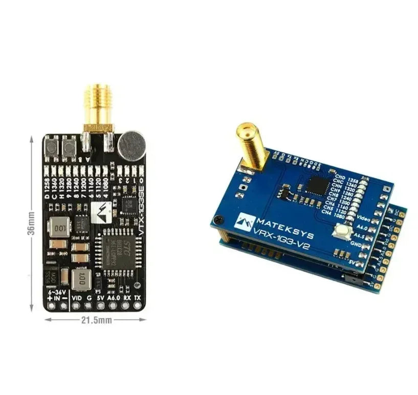 Matek VTX, Matek System Video Transmission Receiver For RC FPV Drone Aircraft Helic