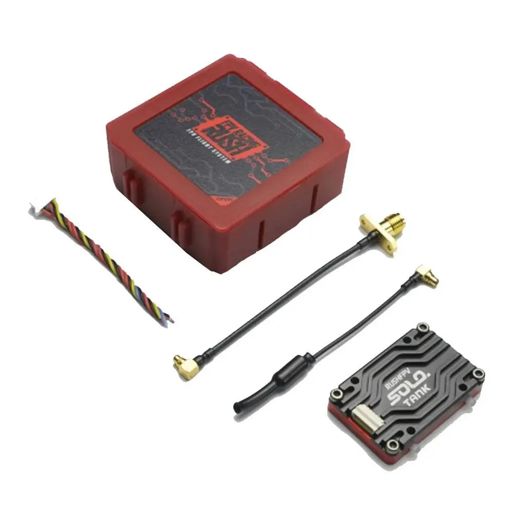 RushFPV Rush Tank SOLO 1W 5.8GHz VTX, no Frequency Sweep: Stabilizes transmission by eliminating unwanted frequency sweep