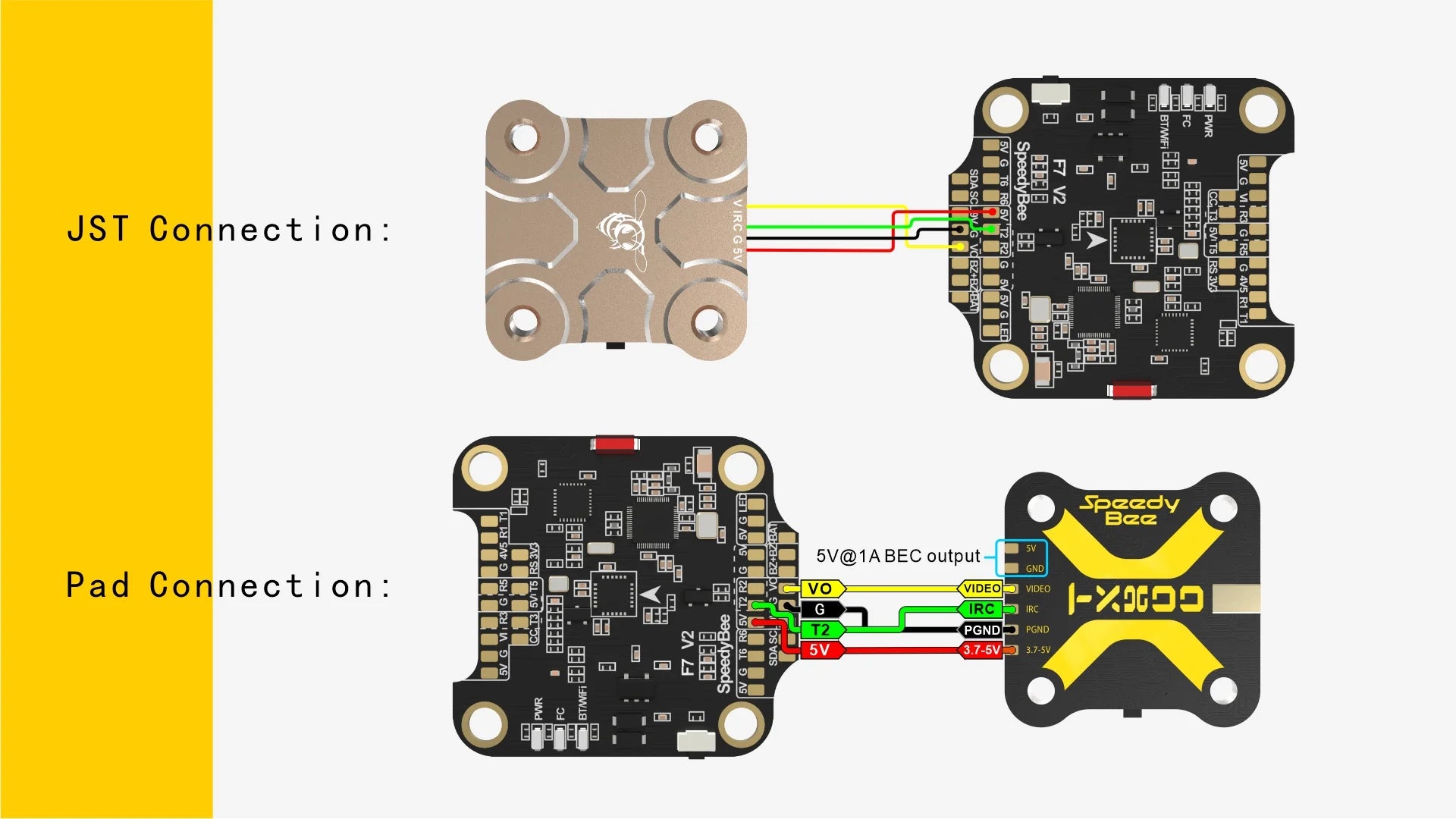 SpeedyBee TX800 5.8G VTX - 5V 48CH