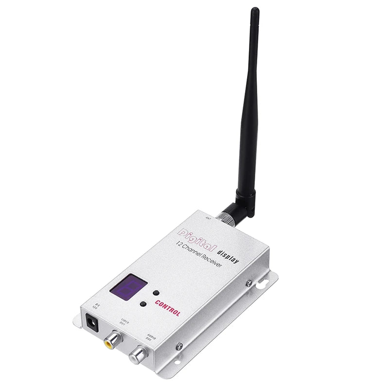 1.2G 200mW Transmitter, Dboiball = 12 Channel display Receier CONTRO