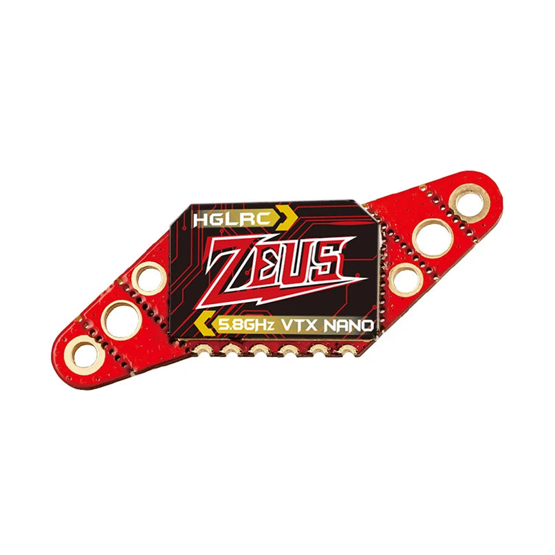 HGLRC Zeus Nano VTX, A/B/E/F/R frequency group Mounting hole: 16X16/2