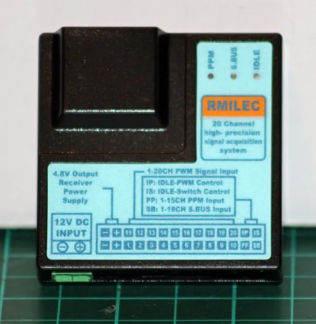 RMILEC T4047NB20 UHF - NB20 v2 20 قناة 5 وات 433 ميجا هرتز نظام UHF مع جهاز استقبال لأجهزة الراديو JR/Futaba 10