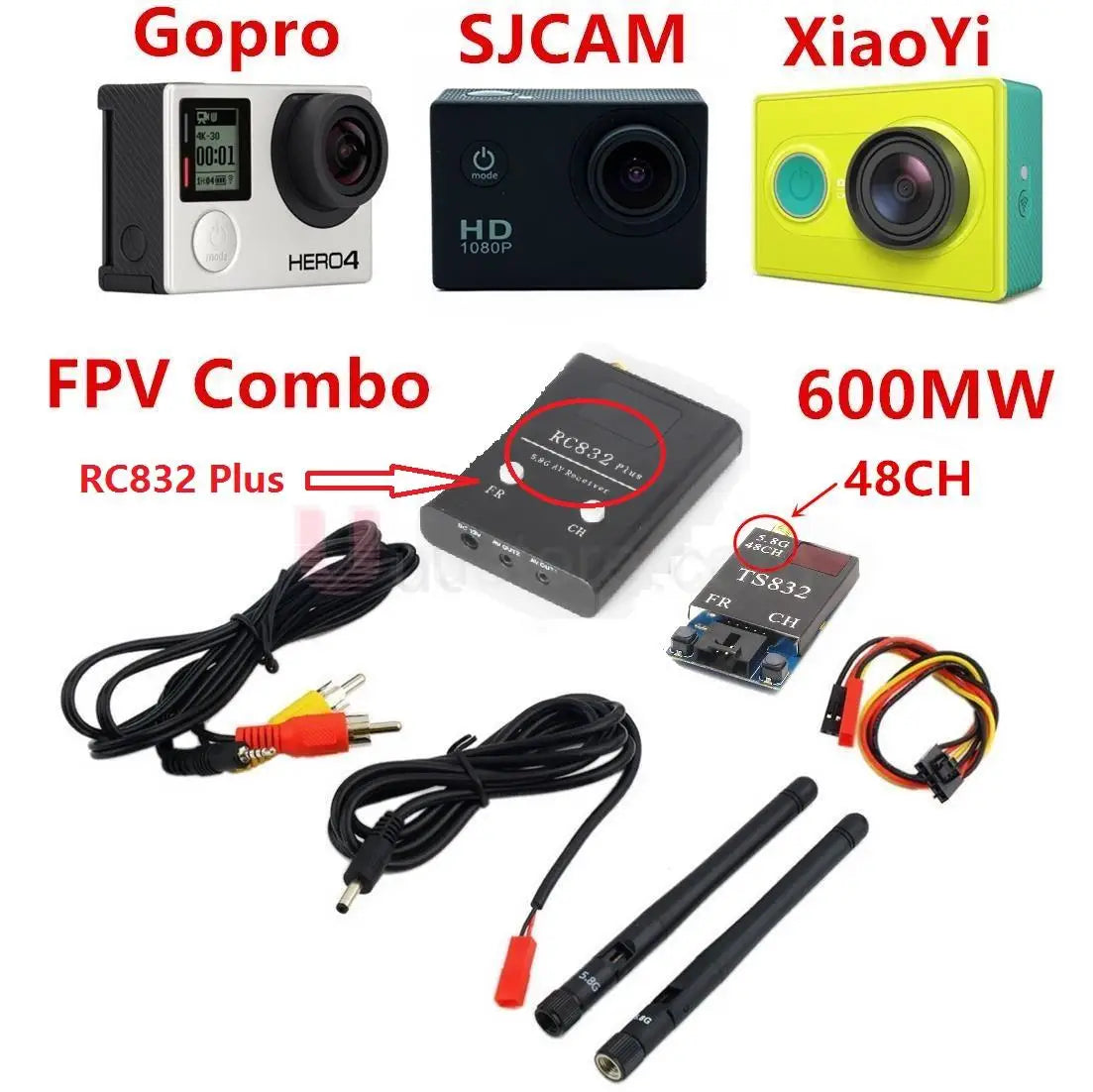 5.8G FPV Clover Leaf Omni-Directional Antenna Tool Supplies