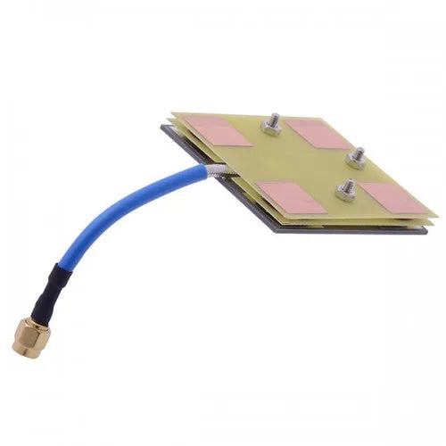 FPV 5.8Ghz 5.8g 14dbi هوائي لوحة مكاسب عالية لـ Rx ث/زاوية RT-SMA مكاسب هوائي أنثى لـ Tx 6 GGSM: 5.8G L shape with inner bore Weight: 32g Specially designed