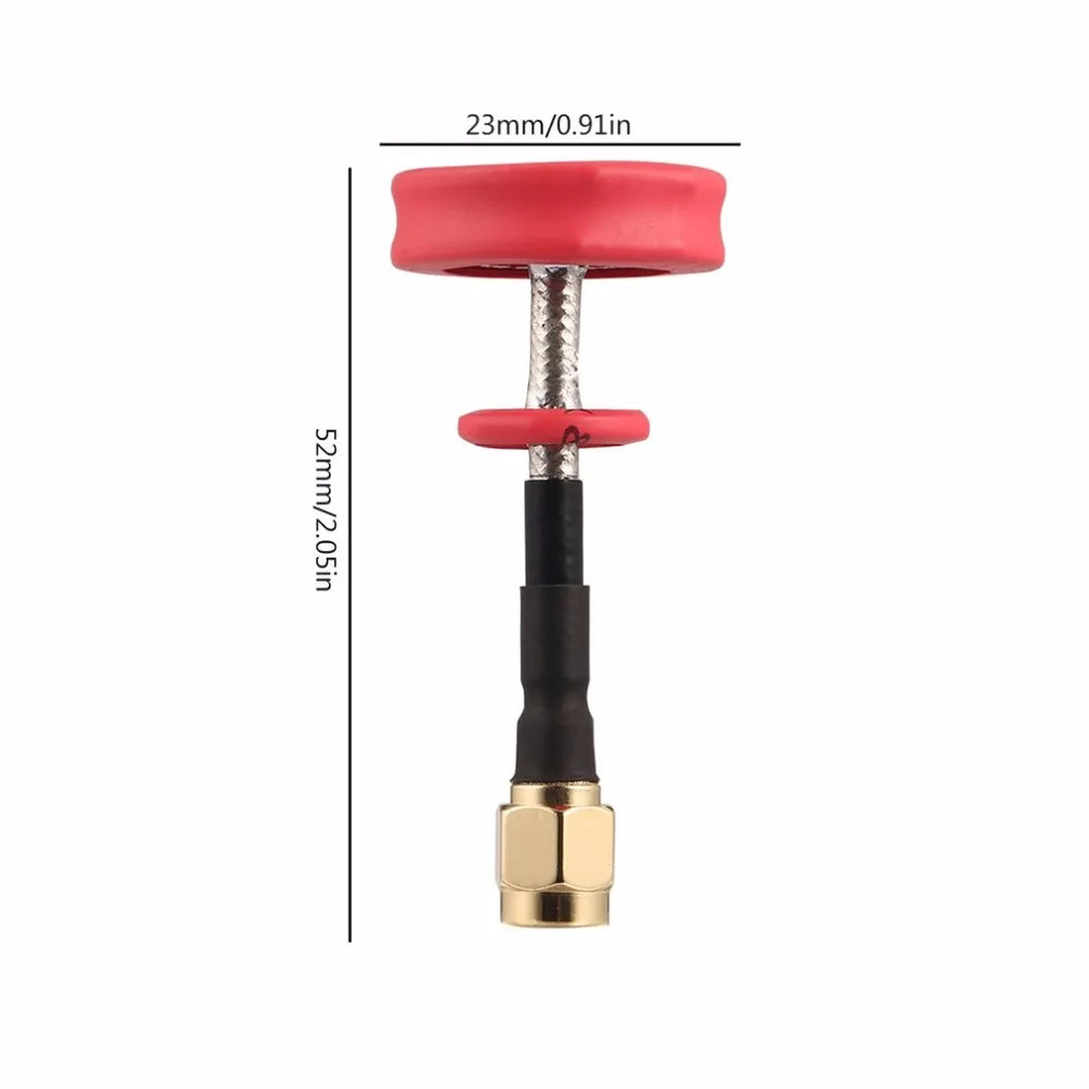 2PCS 5.8Ghz Omnidirectional Antenna SMA Connector/RP-SMA Connector for 5.8g EMAX Pagoda 2 FPV Racing Drone 16 Suitable for EMAX Pagoda 2 FPV Racing Quadcopter Specific