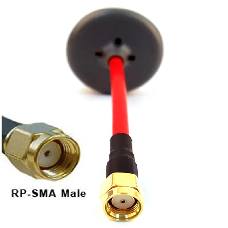 هوائي Fatshark ImmersionRC SpiroNet 5.8 جيجا هرتز RHCP FPV لاستقبال Boscam Transsitter كوادكوبتر FPV DJI Phantom QAV250 9 flexible cable can be bent at a 90deg angle for goggles with horizontal S