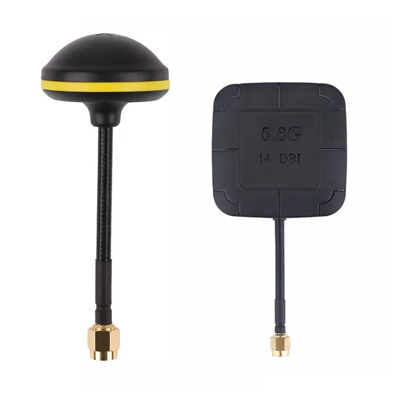 FPV Antenna RP-SMA Material : metal Four-wheel