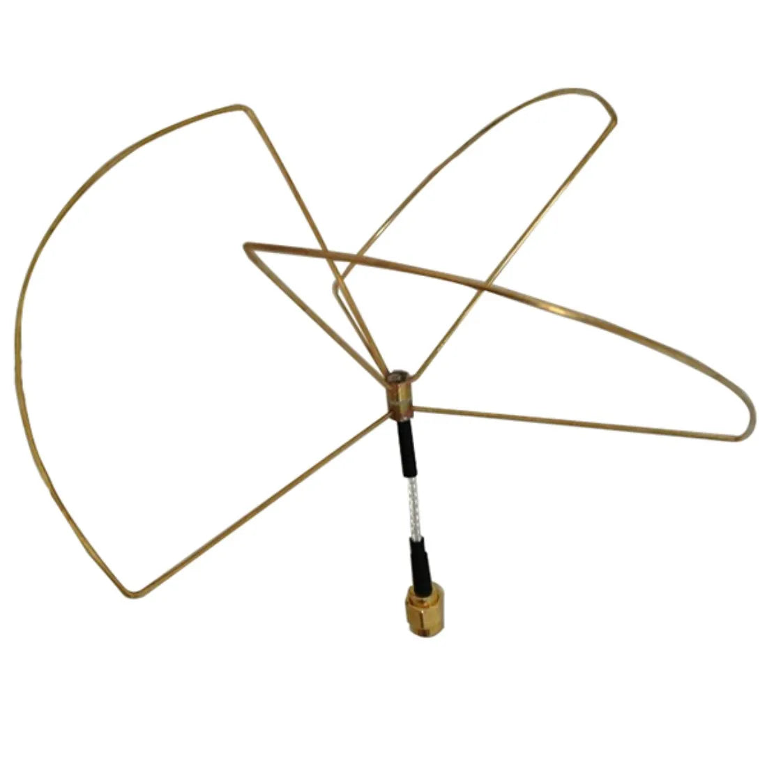 1.2G 3 4 شفرات RP-SMA Clover Leaf Antenna انحراف مستو لـ 1.2Ghz الصوت والفيديو FPV TX RX 10 1.2G 3 4 Blades RP-SMA Clover Leaf Antenna