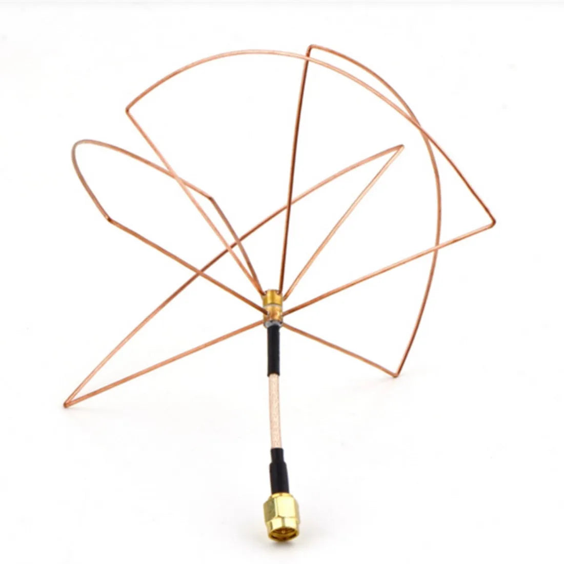 1.2G 3 4 شفرات RP-SMA Clover Leaf Antenna انحراف مستو لـ 1.2Ghz الصوت والفيديو FPV TX RX 12 1.2G 3 4 Blades RP-SMA Clover Leaf Antenna