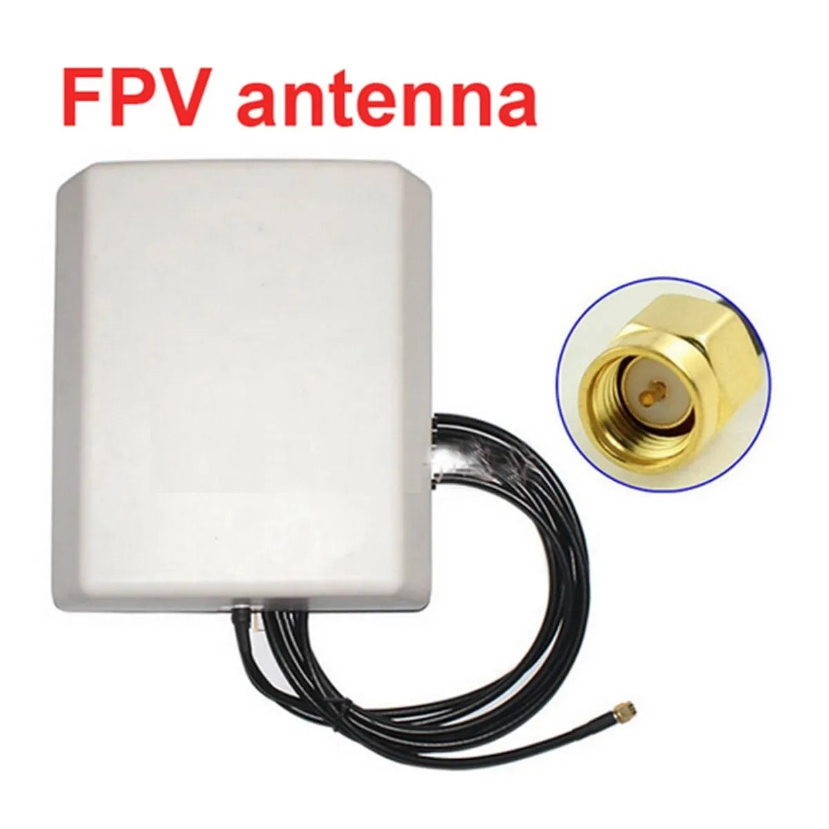 0.8G 0.9G 1.2G 1.3G 14dbi لوحة هوائي الإرسال انتينا لجهاز إرسال واستقبال الفيديو FPV هوائي مكرر 5 0.8G 0.9G 1.2G 1.3G 14dbi panel antenna transmit