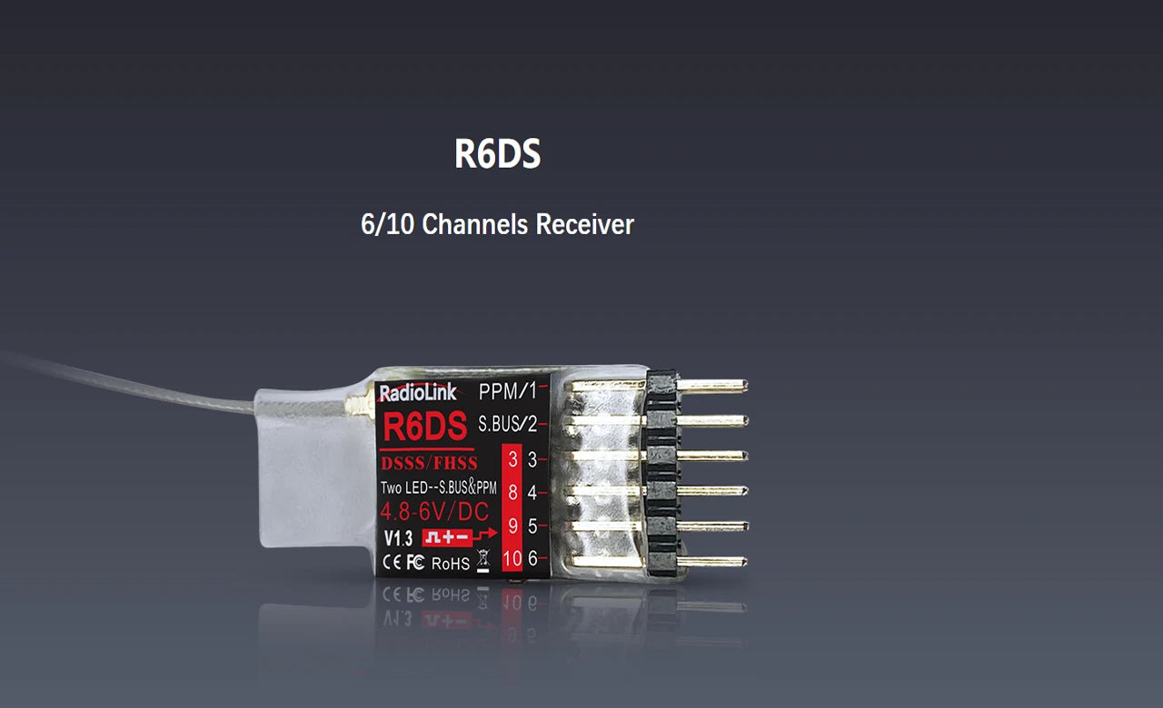 two LED--SBUSRPPM 4.8-6V/DC V13 n