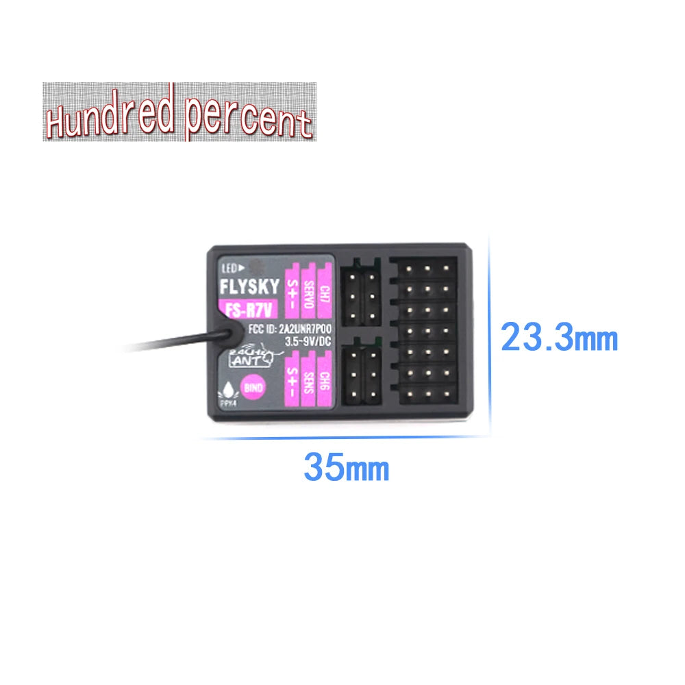 FLYSKY FS-R7V R7V, Za2UMAZPOO 3,5-9vidc 23.3mm 6ut lt