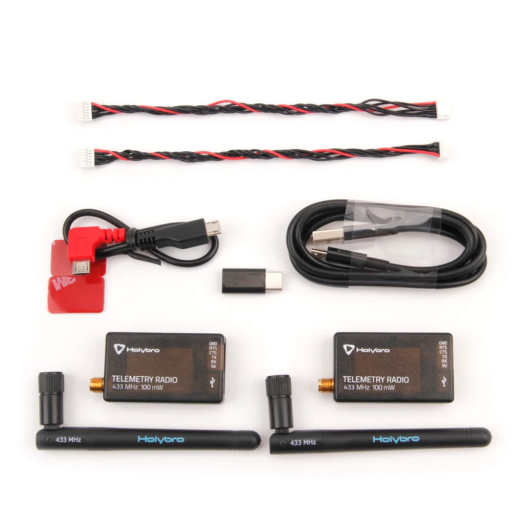 Holybro SiK Telemetry, HolySrO 433 MHz W Helvbrs HolvCr