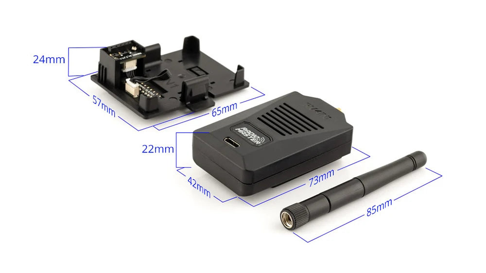 RadioMaster 4IN1 is a nano module by default. A JR adapter is