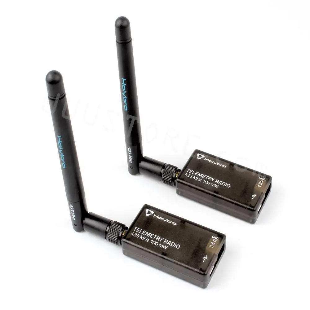 Holybro SiK Telemetry, the radio uses open source firmware which has been specially designed to work well with MAVLink packet