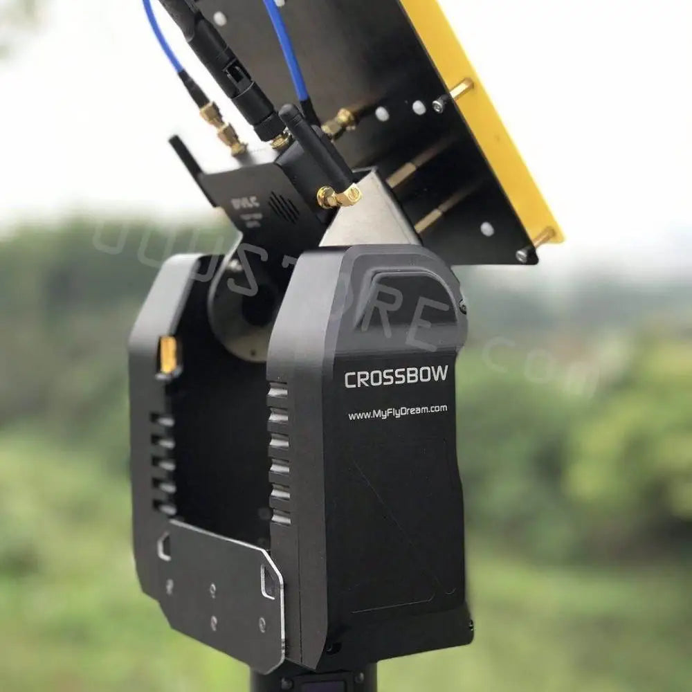 جهاز تتبع الهوائي الأوتوماتيكي MyFlyDream Crossbow عالي التحمل AAT لنظام هوائي الطائرات بدون طيار على متن الطائرة 12 CROSSBOW coM RE WWw MyFlyDre