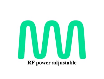 The V31 module for video links offers adjustable RF power